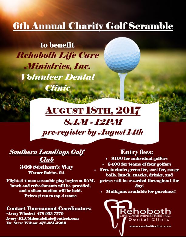 Golf Tournament 2017, Click for More Information